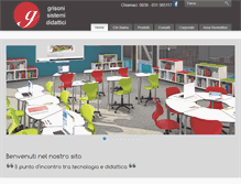 Tablet Screenshot of grisoni.com